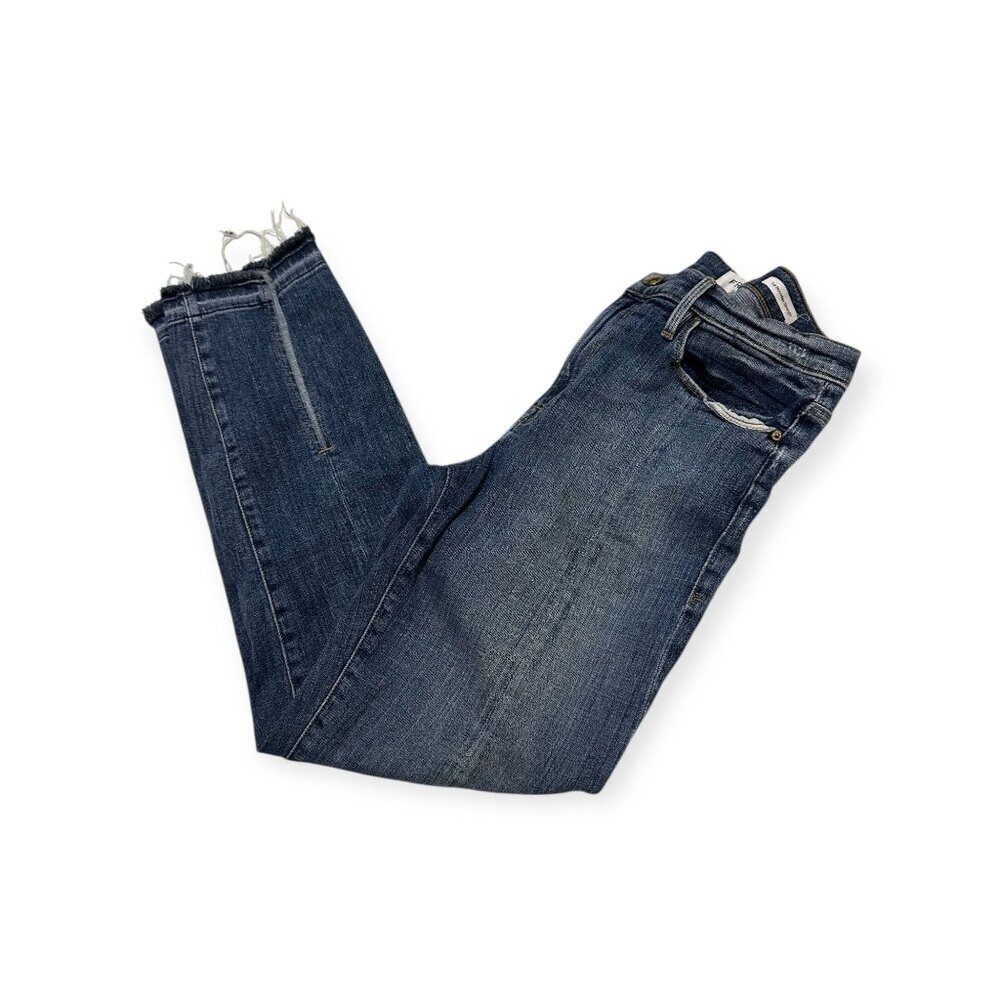 FRAME Denim Le Nouveau Straight Split Hem Jeans Size 30 - Picture 4 of 13